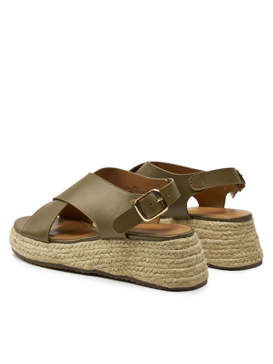 ONLY Shoes ONLY Shoes Espadrilės Onlminerva-2 15320206 Chaki