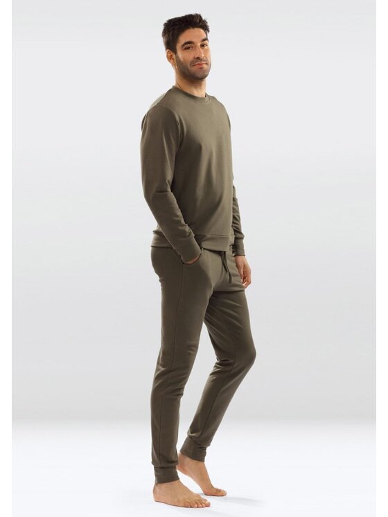 DKaren Sport DKaren Sport Dres Justin Khaki Classic Fit
