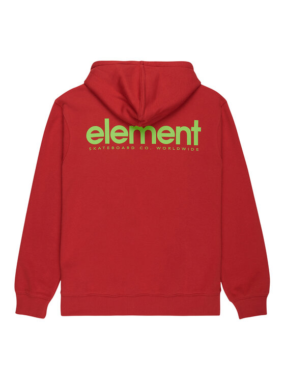 Element Element Džemperis ar kapuci Lowcase Bp Po ELYSF00296 Sarkans Regular Fit