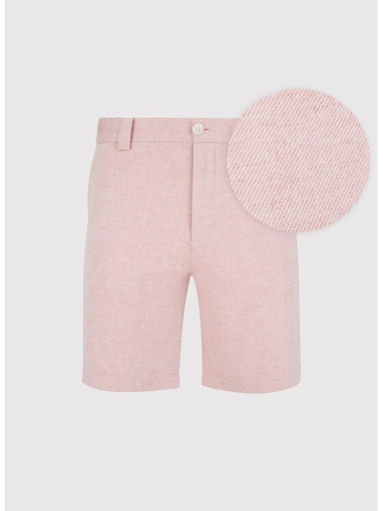 Pako Lorente Pako Lorente Szorty materiałowe P25SF-WS-004 Różowy Classic Fit