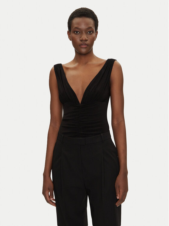 NORMA KAMALI Body KK424XPLH35001 Čierna Slim Fit