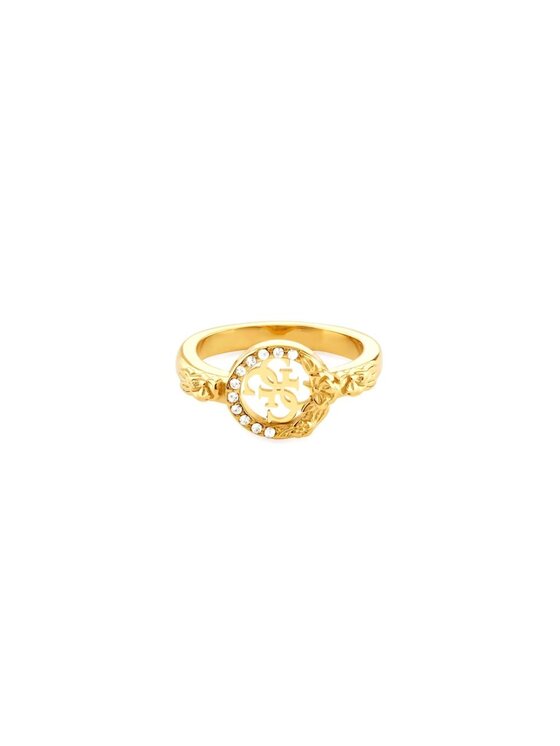 Guess Guess Pierścionek JUBR05042JW Złoty