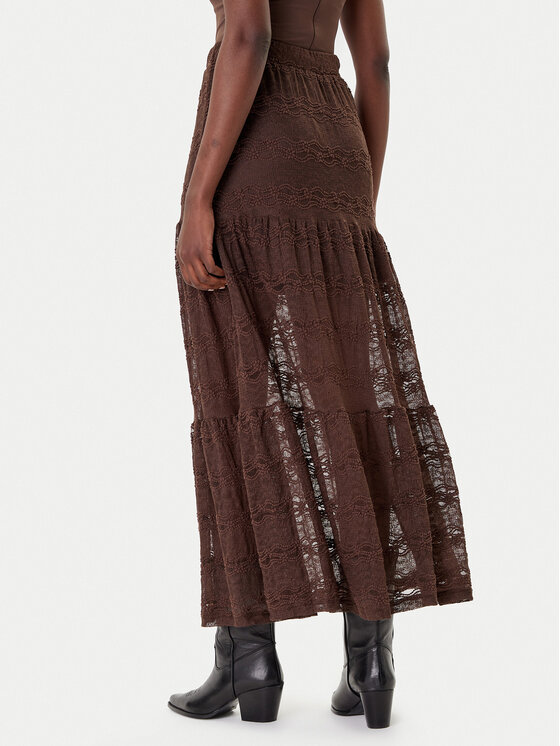 ONLY ONLY Maxi krilo Luna 15353206 Rjava Regular Fit