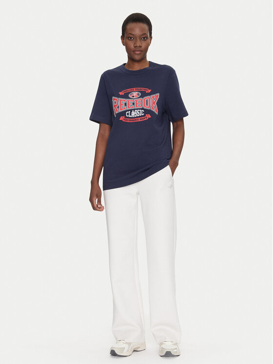 Reebok Reebok Tricou 100220202 Bleumarin Relaxed Fit