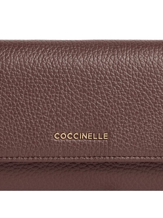 Coccinelle Coccinelle Portafoglio Metallic 1000m Bordeaux