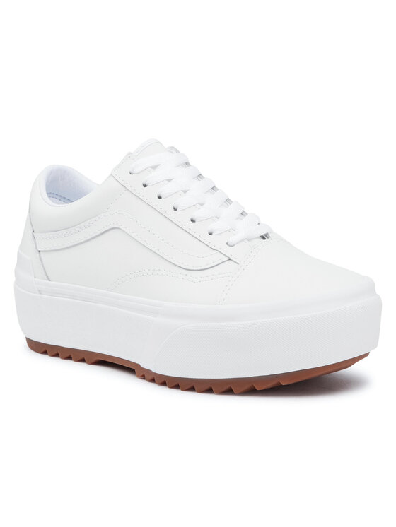 Old Skool Stacked VN0A4U15OER1 Balta 