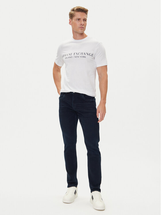 Armani Exchange Armani Exchange Футболка 8NZT72 Z8H4Z 1100 Білий Slim Fit