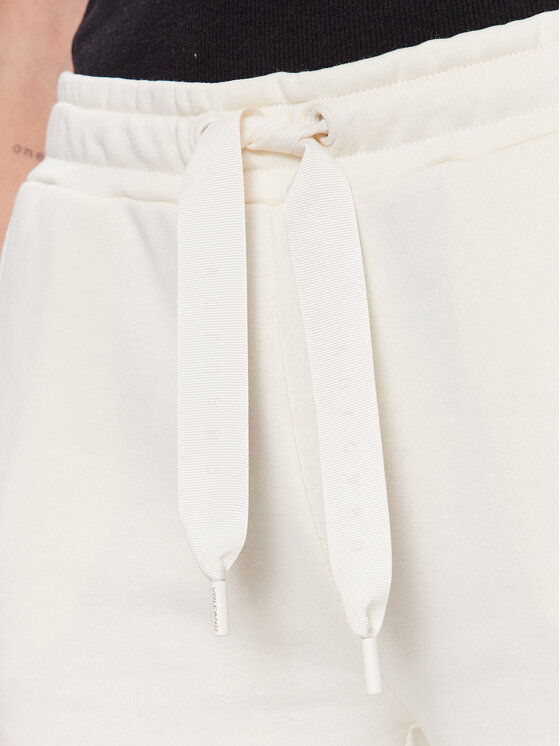 Volcano Volcano Pantaloni scurți sport N-Mery L44263-S23 Écru Regular Fit