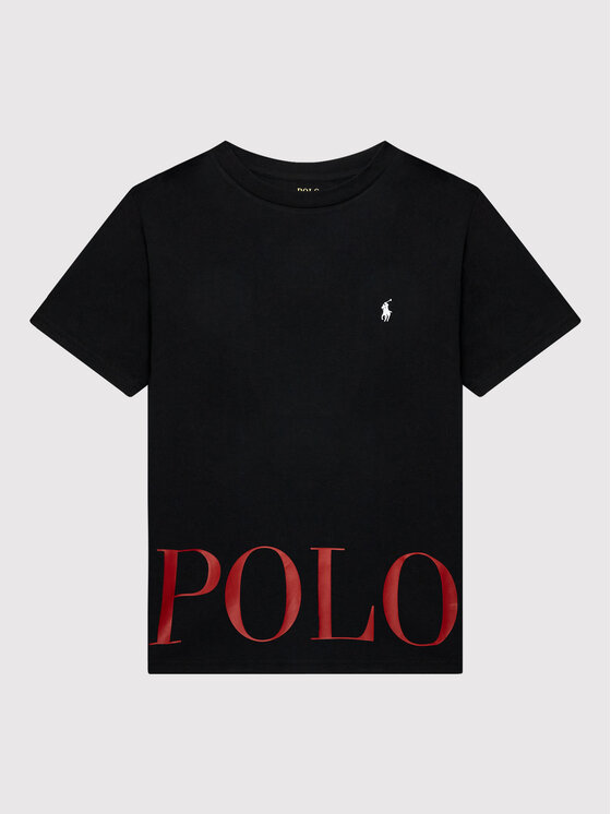 Polo Ralph Lauren T Shirt 323865609005 Schwarz Regular Fit Modivo