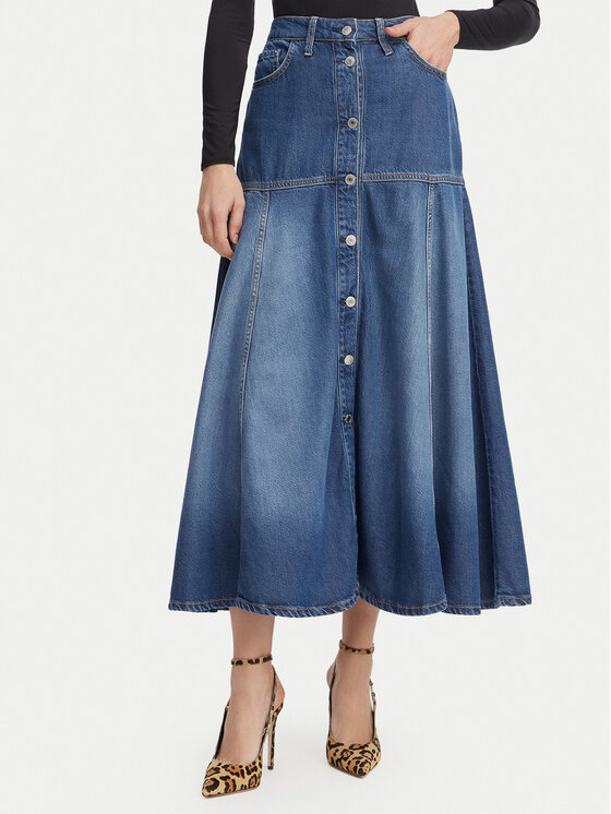 Guess Guess Teksaselik W6GD09 D0702 Sinine Regular Fit