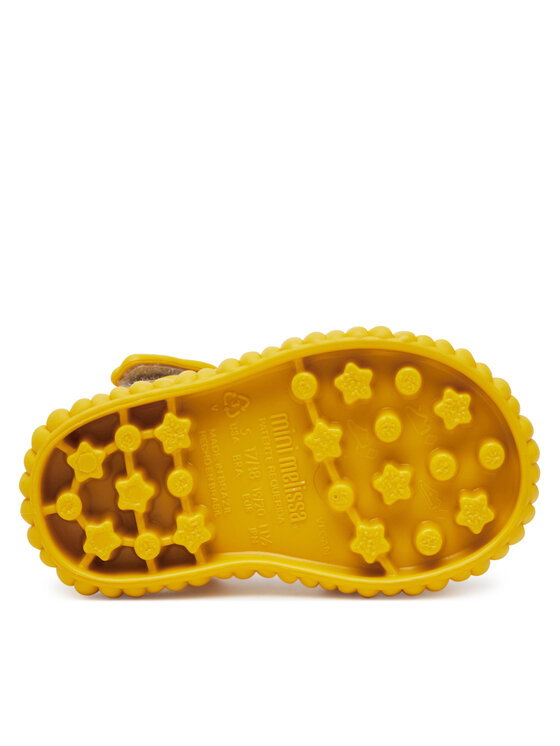 Melissa Melissa Sandały Mini Melissa Create + Play Doh Bb M 35989 Żółty