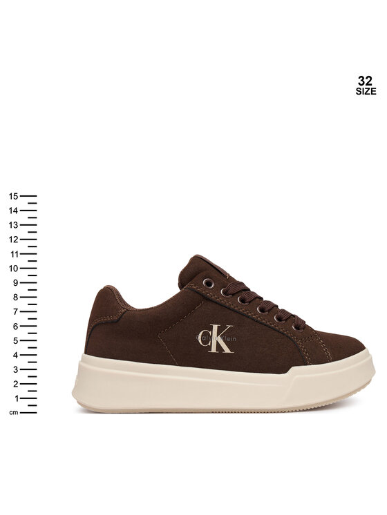 Calvin Klein Calvin Klein Sneakersy V3X9-83472-0315 M Brązowy ciemny