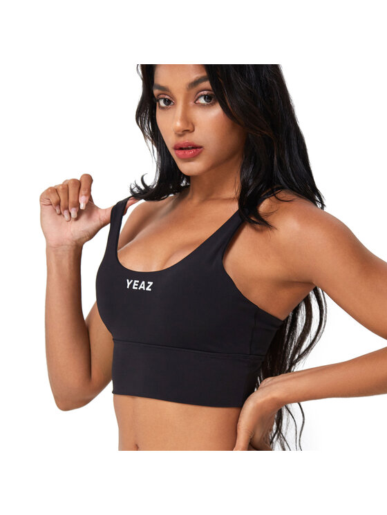 Yeaz Yeaz Top GRACE Czarny Slim Fit