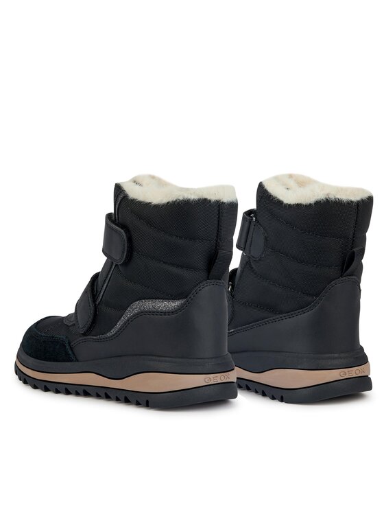Geox Geox Snehule J Adelhide Girl B Ab J36EWB 054FU C9999 M Čierna