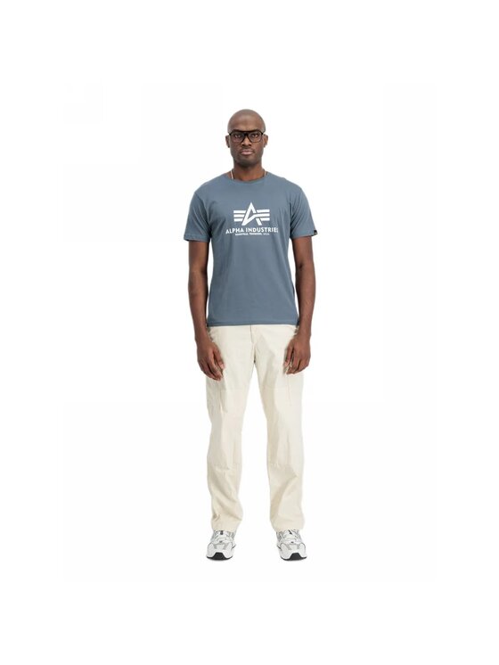 Alpha Industries Alpha Industries T-Shirt AI.100501 Modrá Regular Fit