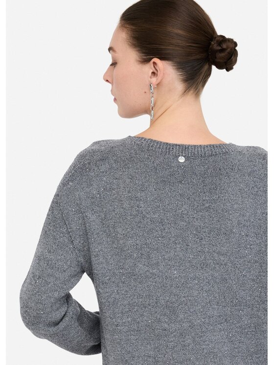 Liu Jo Liu Jo Maglione MF5483MA27R04485 Grigio Regular Fit