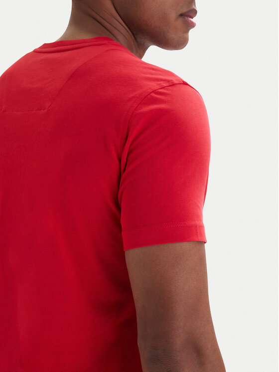 Aeronautica Militare Aeronautica Militare Tricou 261TS1580UJ00372 Roșu Regular Fit