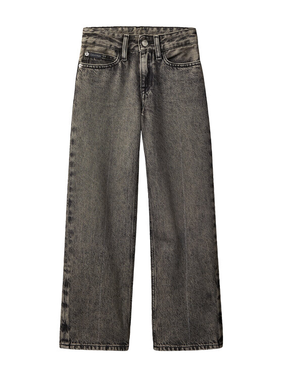 Calvin Klein Jeans Calvin Klein Jeans Džinsi IG0IG03055 Pelēks Wide Leg