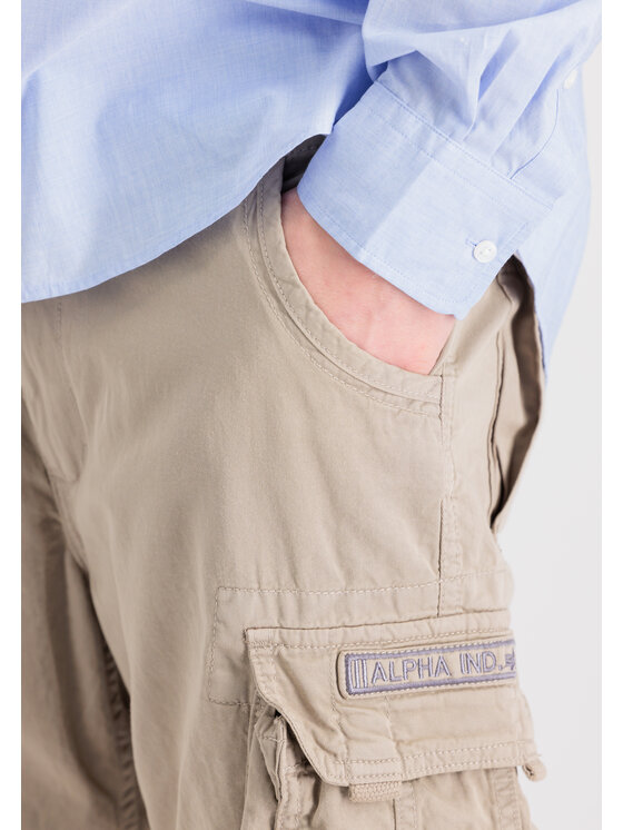 Alpha Industries Alpha Industries Szorty Jet Short Żółty Regular Fit