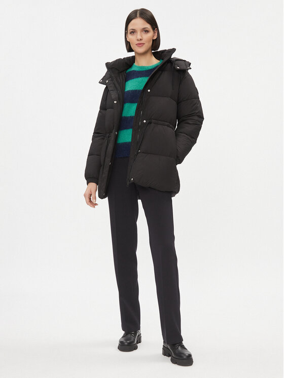 s.Oliver s.Oliver Wintermantel 2133096 Schwarz Loose Fit