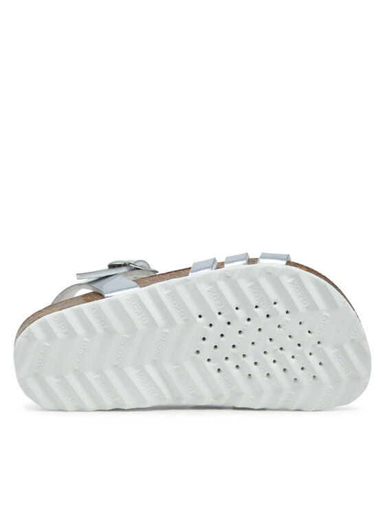 Geox Geox Sandale J Adriel J558MF 000KN C1007 M Srebrna