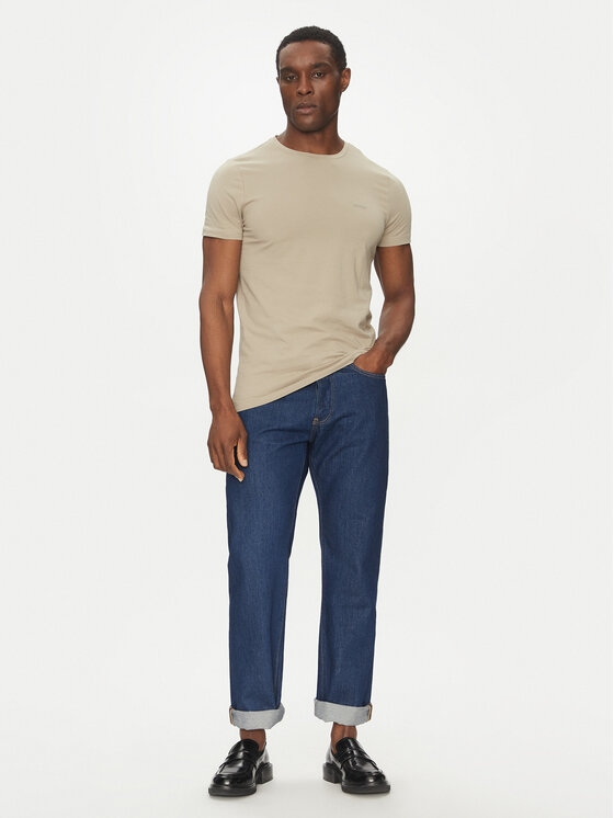 Calvin Klein Calvin Klein T-shirt K10K112724 Bež Slim Fit
