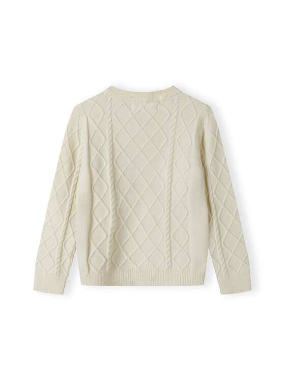 minoti minoti Sweter 27KNIT48 Écru Regular Fit