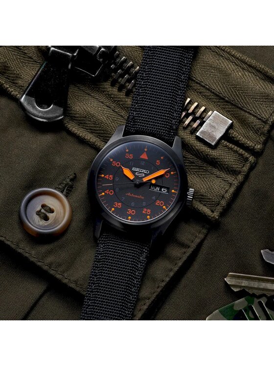 Seiko Seiko Hodinky SRPH25K1 Černá