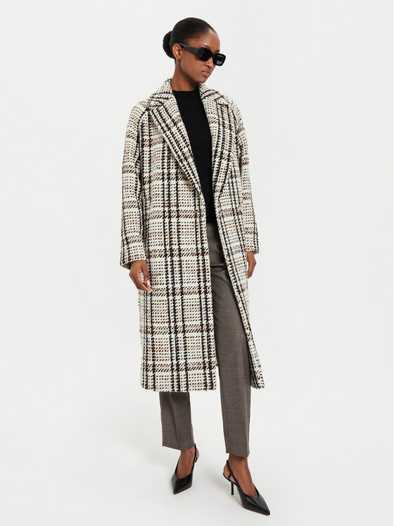 BOSS Boss Płaszcz zimowy Calorena 50518890 Beżowy Oversize