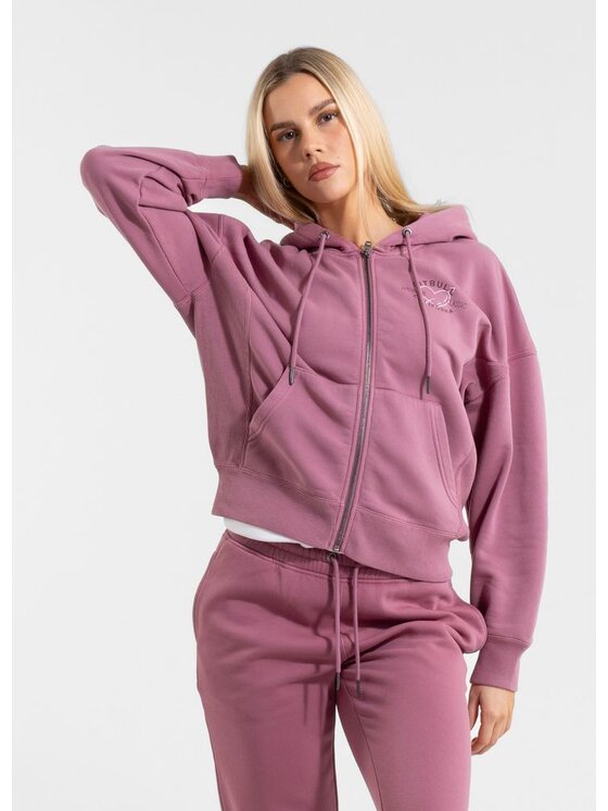 PITBULL PITBULL Bluza MANZANITA HEART Różowy Regular Fit