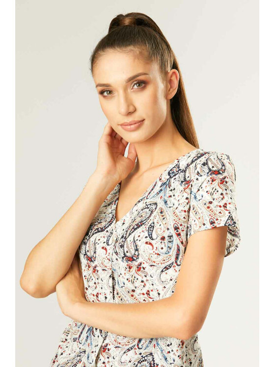 QUIOSQUE QUIOSQUE Halenka BANG SHIRT Barevná Regular Fit