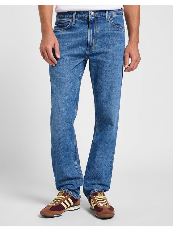 Lee Lee Jeansy 5401139395176 Niebieski Casual Fit