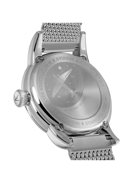 Aviator Aviator Orologio V.1.33.0.252.5 Argento