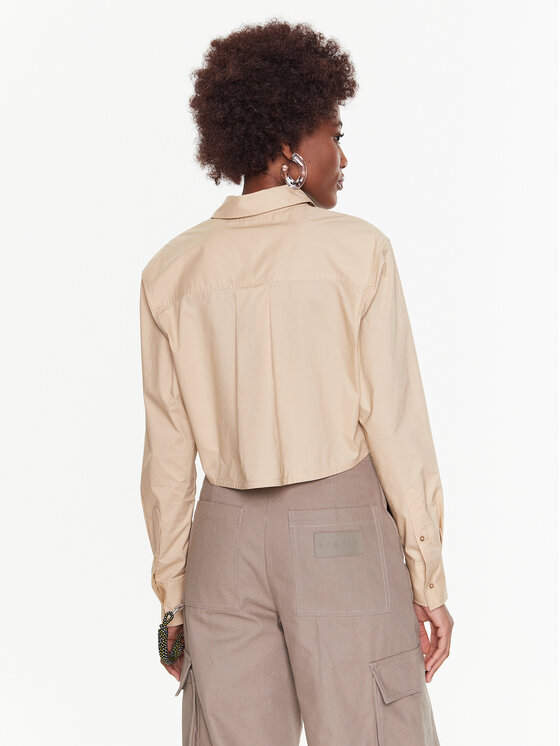 Camicia Cotton Poplin RM2069 Beige Regular Fit