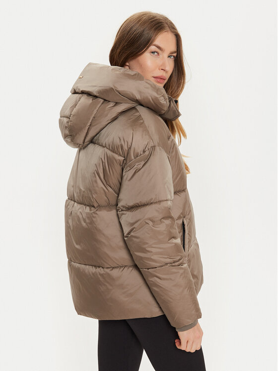Athlecia Athlecia Zimska jakna Moriarty EA243302 Rjava Relaxed Fit