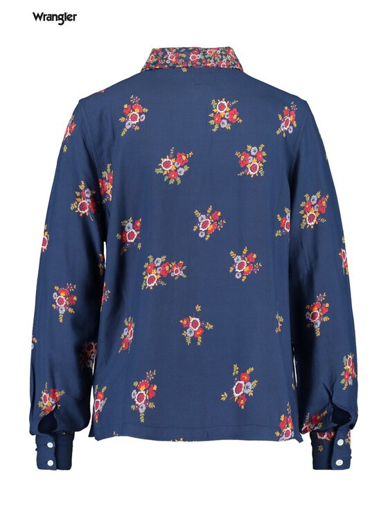 Wrangler Wrangler Koszula COMBI SHIRT Kolorowy Regular Fit
