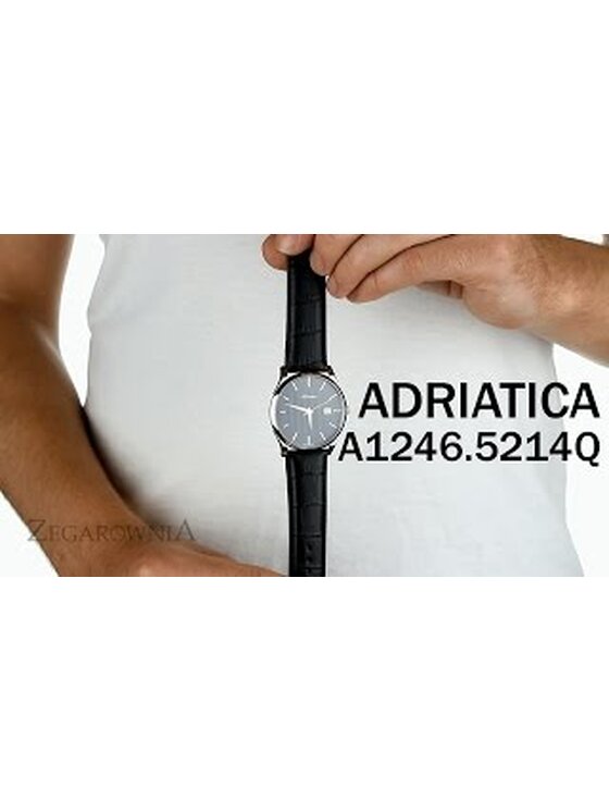 Adriatica Adriatica Hodinky A8289.5215Q Černá