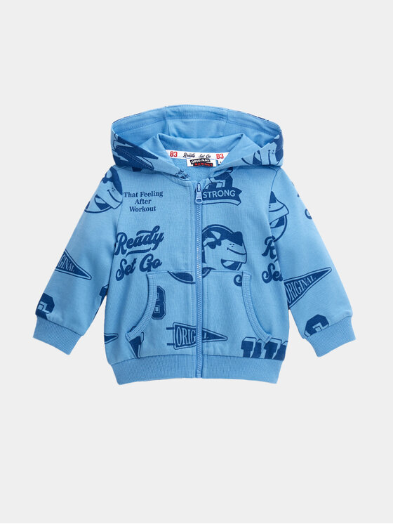 Original Marines Sweatshirt - Kinderkleidung, Größe 12_18M Blau DEP0243NM