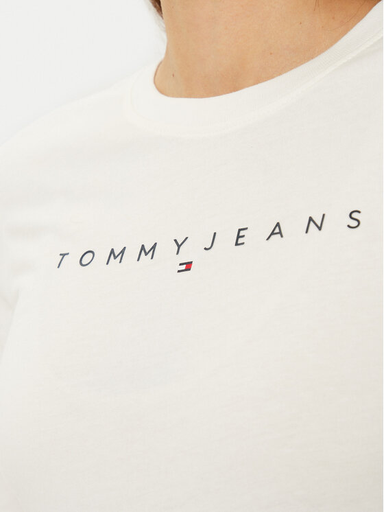 Tommy Jeans Tommy Jeans Palaidinė DW0DW19434 Écru Slim Fit