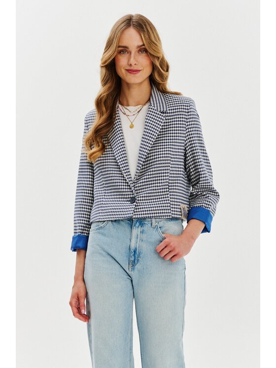 NAOKO NAOKO Sako Modern Dark Čierna Regular Fit