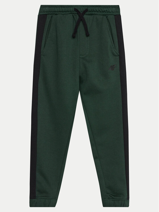 4F 4F Спортивні штани 4FJWAW24TTROM759 Зелений Regular Fit