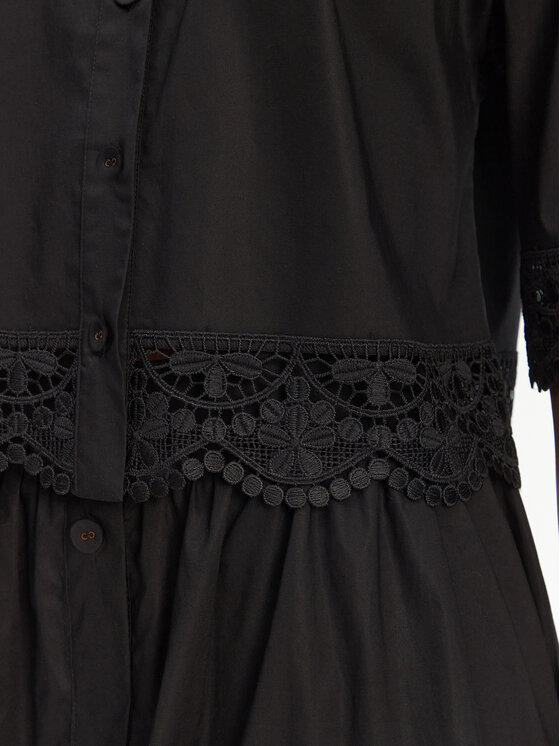 TWINSET TWINSET Koszula 251TT2093 Czarny Loose Fit