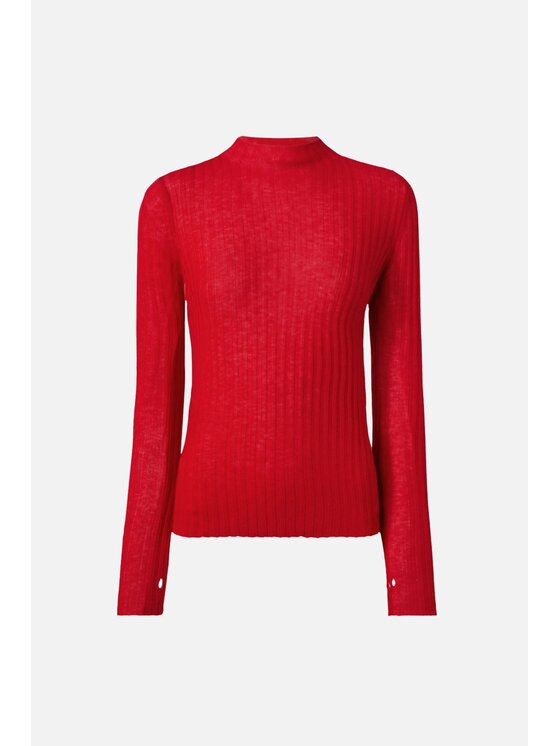 PINKO PINKO Sweter Muggito Maglia Czerwony Slim Fit
