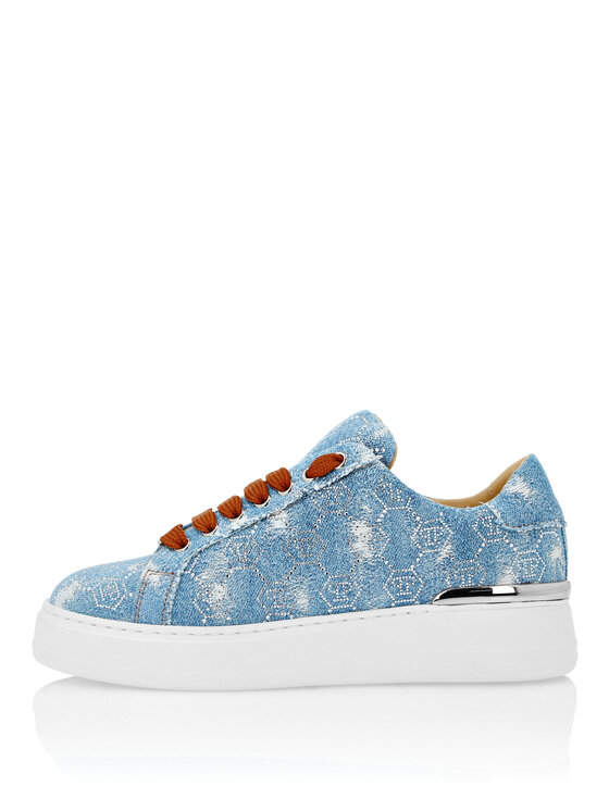 PHILIPP PLEIN PHILIPP PLEIN Sneakersy 20807 Błękitny