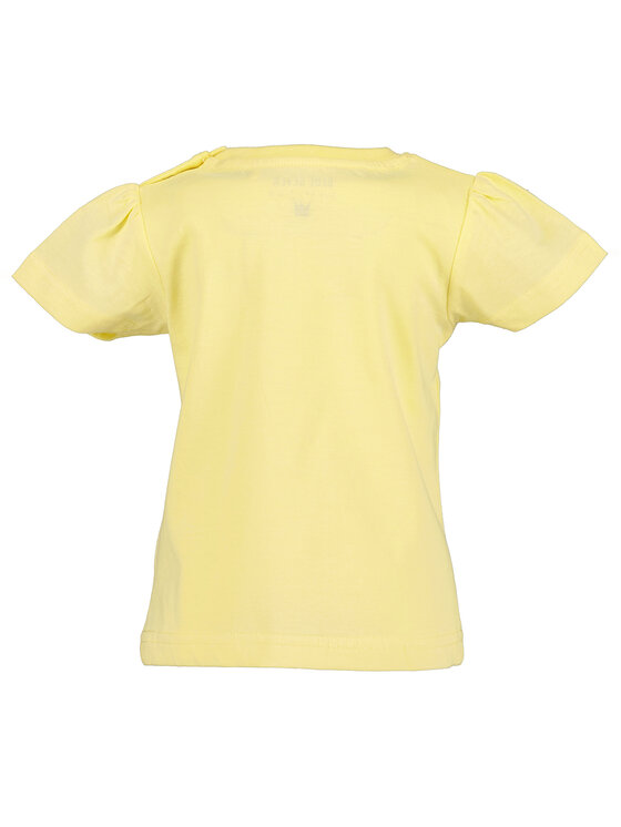 Blue Seven Blue Seven T-Shirt 901119 X Żółty Regular Fit
