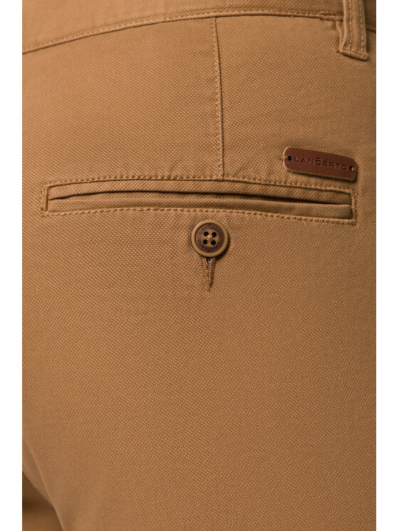 Lancerto Lancerto Szorty materiałowe Ibiza SZO082123000006 Brązowy Regular Fit
