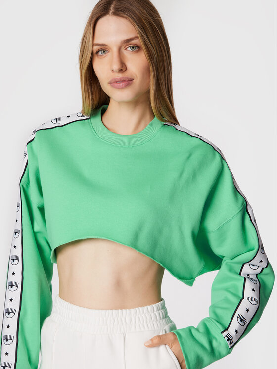 Chiara Ferragni Chiara Ferragni Pluus 73CBIT17 Roheline Regular Fit