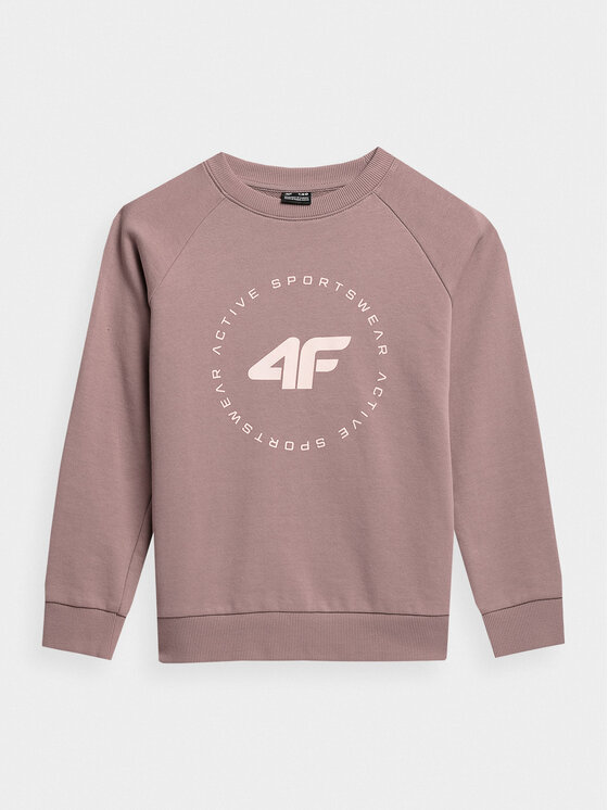 4F 4F Μπλούζα 4FJAW23TSWSF637 Μπεζ Regular Fit