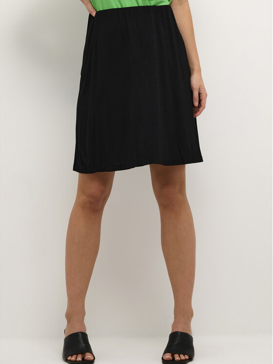 Jupe trapeze noir 2025