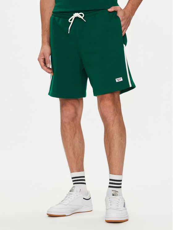 Reebok Pantaloni scurți sport Court Sport 100075659 Verde Regular Fit